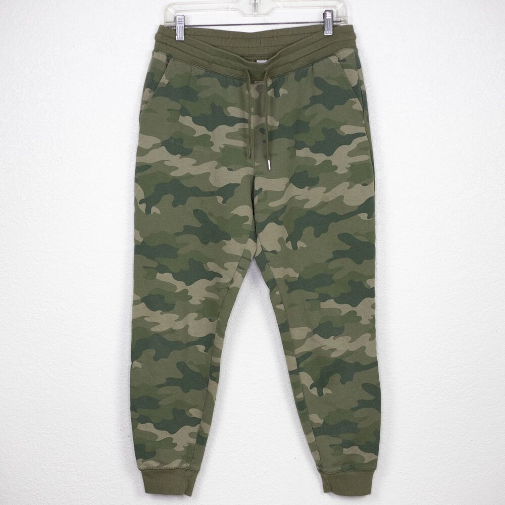 Old Navy Olive Green Camouflage Jogger Pants Size M